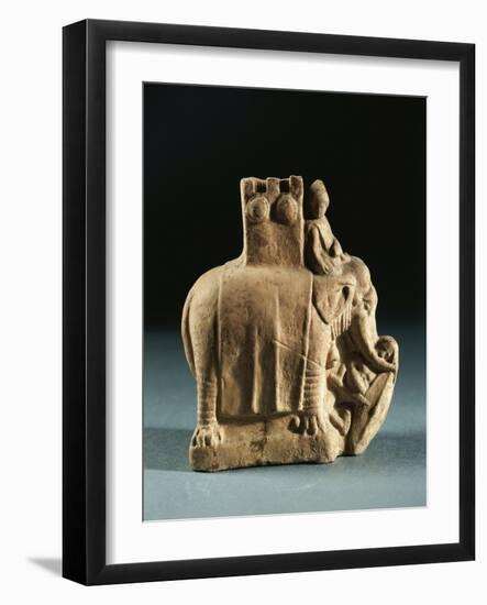 Greece, Mirina, Statuette Representing an Elephant Used for Struggles, Terracotta-null-Framed Giclee Print