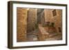 Greece Monemvasia Traditional View of Stone Houses.-De Visu-Framed Photographic Print