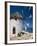 Greece, Mykonos, Mykonos City, Windmill, Donkey-Thonig-Framed Photographic Print