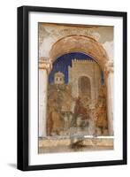 Greece. Mystras. Metropolitan Church of Saint Demetrius (Agios Dimitrios). Painting Murals. Scene…-null-Framed Giclee Print
