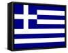 Greece National Flag Poster Print-null-Framed Stretched Canvas