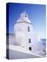 Greece Orthodox Church, Fira, Santorini, Cyclades, Aegean Sea, Greek Islands, Greece, Europe-Markus Lange-Stretched Canvas
