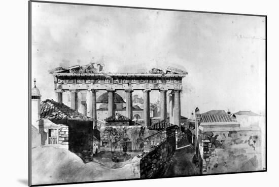 Greece: Parthenon, 1765-William Pars-Mounted Giclee Print