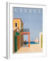 Greece Poster-null-Framed Giclee Print