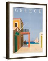 Greece Poster-null-Framed Giclee Print