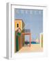 Greece Poster-null-Framed Giclee Print