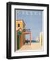 Greece Poster-null-Framed Giclee Print