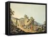 Greece, Samos Island, Ruins of Ancient Temple, 1805-Luigi Mayer-Framed Stretched Canvas