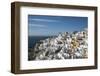 Greece, Santorini. The village of Oia glowing in the afternoon light.-Brenda Tharp-Framed Photographic Print