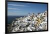 Greece, Santorini. The village of Oia glowing in the afternoon light.-Brenda Tharp-Framed Photographic Print