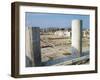 Greece, Southern Aegean, Cyclades Islands, Delos, Agora-null-Framed Giclee Print