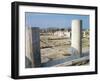 Greece, Southern Aegean, Cyclades Islands, Delos, Agora-null-Framed Giclee Print