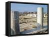 Greece, Southern Aegean, Cyclades Islands, Delos, Agora-null-Framed Stretched Canvas