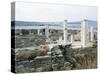 Greece, Southern Aegean, Cyclades Islands, Delos, House of Cleopatra-null-Stretched Canvas