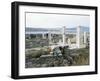 Greece, Southern Aegean, Cyclades Islands, Delos, House of Cleopatra-null-Framed Giclee Print