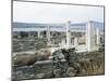 Greece, Southern Aegean, Cyclades Islands, Delos, House of Cleopatra-null-Mounted Giclee Print