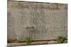 Greece. Sparta. Inscription on the Stone. Greek Writing-null-Mounted Giclee Print