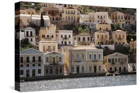 Greece, Symi, View of House at Symi Islands-Ali Kabas-Stretched Canvas