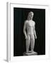 Greece, Thebes, Statue of Kouros from Monte Ptoon Shrine of Apollo-null-Framed Giclee Print