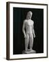 Greece, Thebes, Statue of Kouros from Monte Ptoon Shrine of Apollo-null-Framed Giclee Print