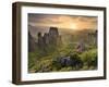 Greece, Thessaly, Meteora, Holy Monastery of Rousanou-Michele Falzone-Framed Photographic Print