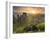 Greece, Thessaly, Meteora, Holy Monastery of Rousanou-Michele Falzone-Framed Photographic Print