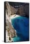 Greece, Zakynthos Island, Navagio Beach, Ionian Islands-null-Framed Stretched Canvas