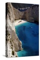 Greece, Zakynthos Island, Navagio Beach, Ionian Islands-null-Stretched Canvas