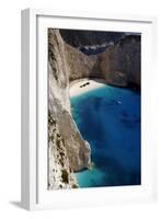 Greece, Zakynthos Island, Navagio Beach, Ionian Islands-null-Framed Giclee Print