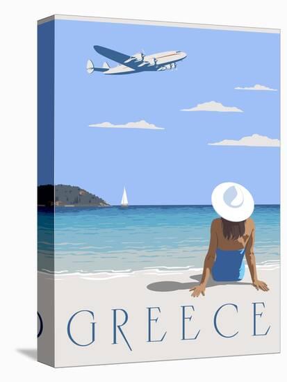 Greece-Steve Thomas-Stretched Canvas