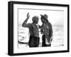 Greed, Gibson Gowland, Jean Hersholt, 1924, Holding at Gunpoint-null-Framed Photo