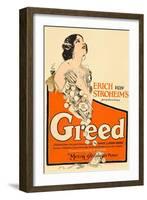 Greed, Zasu Pitts, 1924-null-Framed Art Print