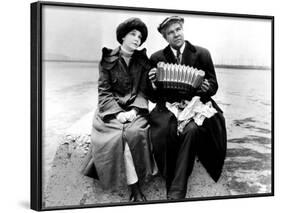 Greed, Zasu Pitts, Gibson Gowland, 1924-null-Framed Photo