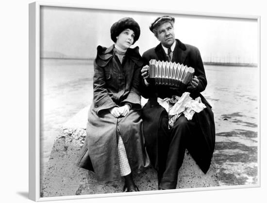 Greed, Zasu Pitts, Gibson Gowland, 1924-null-Framed Photo