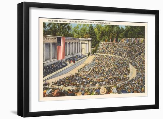 Greek Amphitheatre, Berkeley-null-Framed Art Print