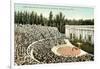 Greek Amphitheatre, Berkeley-null-Framed Art Print