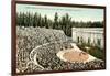 Greek Amphitheatre, Berkeley-null-Framed Art Print