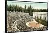 Greek Amphitheatre, Berkeley-null-Framed Stretched Canvas