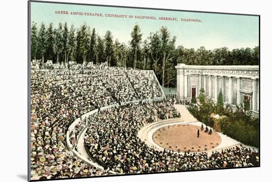 Greek Amphitheatre, Berkeley-null-Mounted Art Print