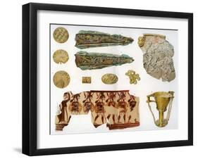 Greek Antiquities of the Mycenean and Homeric Ages-null-Framed Giclee Print