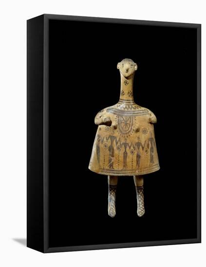 Greek Art : an Idol in the Shape of a Bell-null-Framed Stretched Canvas