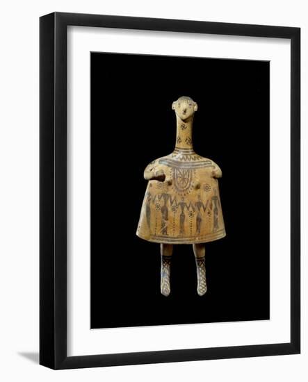 Greek Art : an Idol in the Shape of a Bell-null-Framed Photographic Print