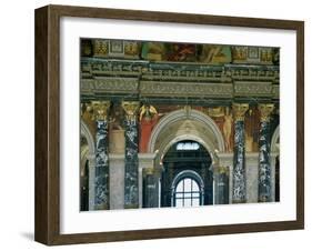 Greek Art and Egyptian Art, 1890, Fresco-Gustav Klimt-Framed Giclee Print