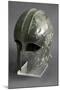 Greek Art : Corinthian Bronze Helmet-null-Mounted Photographic Print