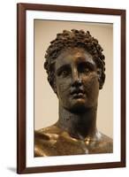 Greek Art. Greece. 4th Century Bce. Bronze Statue of a Youung Identified as Perseus or Paris. Bust-null-Framed Giclee Print