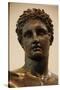 Greek Art. Greece. 4th Century Bce. Bronze Statue of a Youung Identified as Perseus or Paris. Bust-null-Stretched Canvas