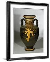 Greek Art : Terracotta Red-Figure Pelike, by Euphronios-null-Framed Photographic Print