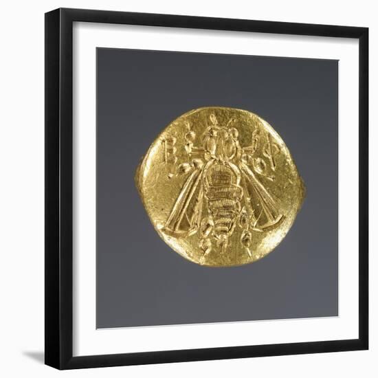 Greek Bee Ring-null-Framed Photographic Print