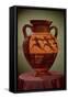 Greek Black-Figure Amphora Depicting Runners in a Race, 600-550 BC-null-Framed Stretched Canvas
