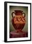 Greek Black-Figure Amphora Depicting Runners in a Race, 600-550 BC-null-Framed Giclee Print
